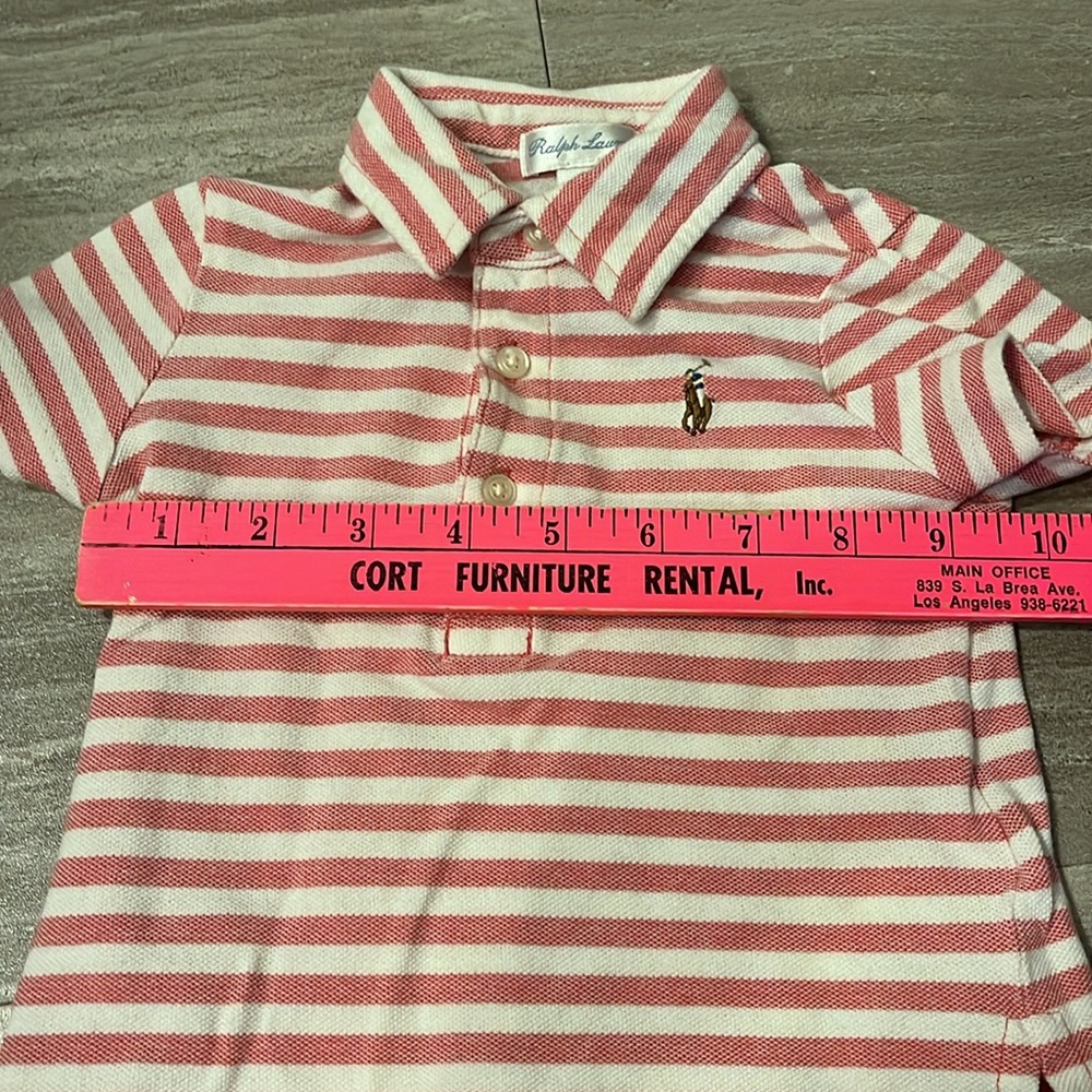 Ralph Lauren Baby Striped Polo and Chinos Set - Picture 9 of 11